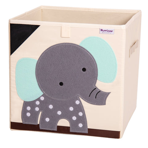 Grey Elephant Toy Storage Box