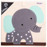 Grey Elephant Toy Storage Box